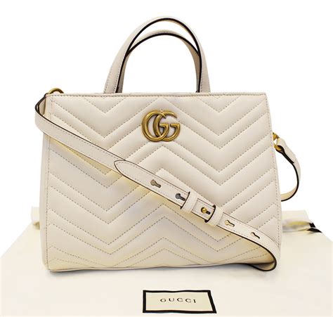 gucci marmont matelasse small white|authentic Gucci Marmont small bag.